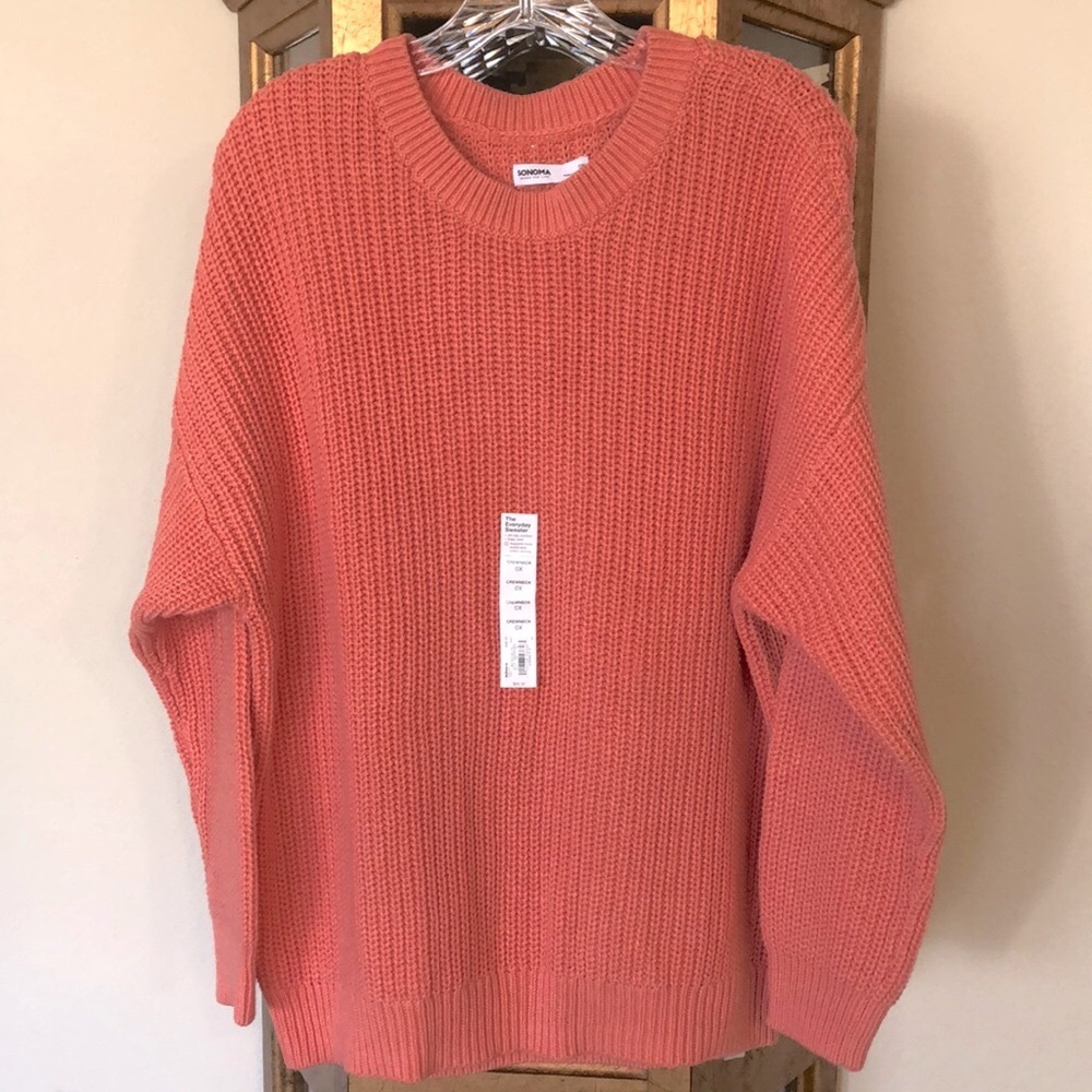 🍑 Sonoma Cable Knit Sweater NWT